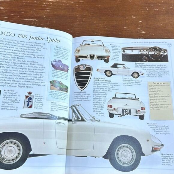 CLASSIC CARS OF THE WORLD a Coffee Table Book by Quentin Willson - Picture 12 of 16